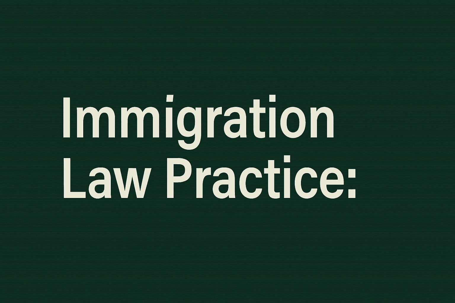 Japan's Immigration Law Practice: An Overview of Deportation, Detention, Refugee Status, and Special Permission to Stay